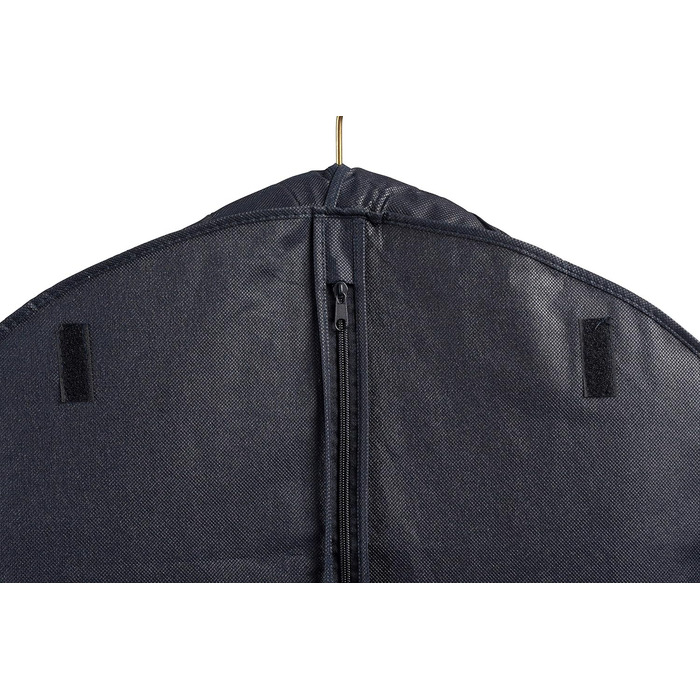 Tuva Tuva Inc. Breathable Faux Fur Coat & Suit/Dress Garment Bag, 152.4 cm, with Handles, Black