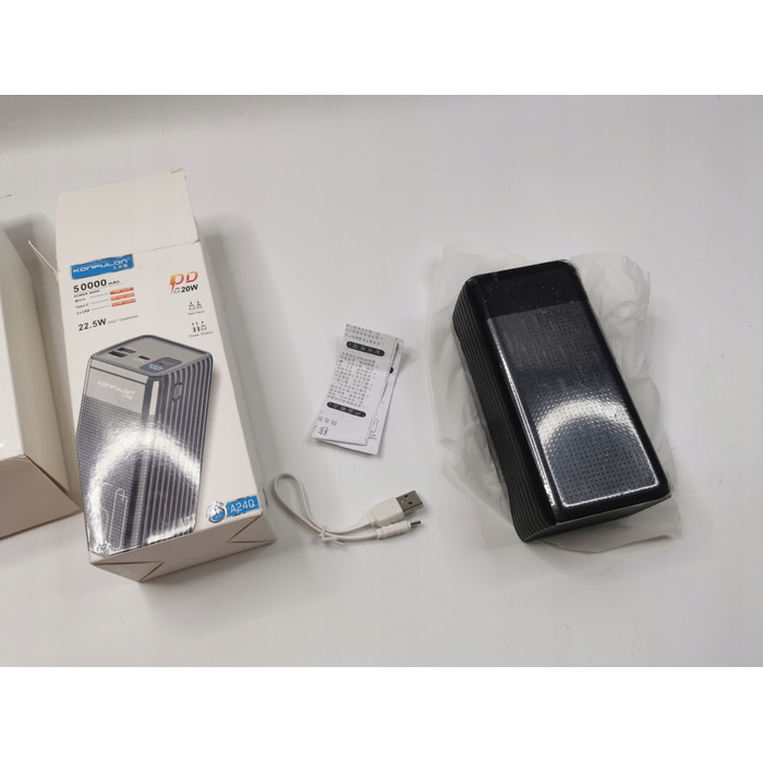 Потужний павербанк Konfulon 50000 mAh, чорний