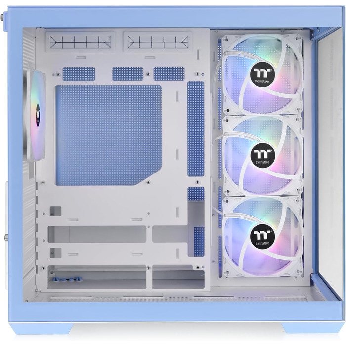 Корпус для ПК Thermaltake View 380 TG ARGB Mid Tower, 25 Years Hydrangea Blue Limited Edition, блакитний