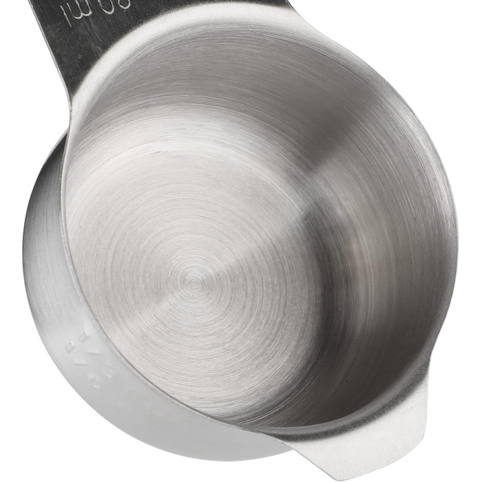 Stainless Steel Measuring Cup and Spoon Set - 7 Stackable Measuring Cups for Dry and Liquid Ingredients