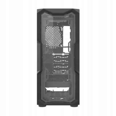 Корпус DarkFlash Aquarius Acrylic Midi Tower, чорний