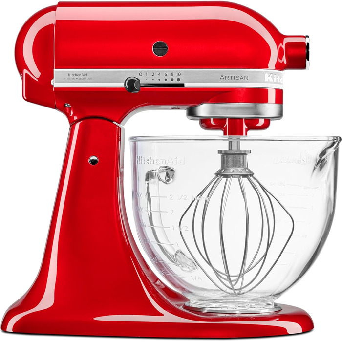 Скляна чаша KitchenAid 4,7 л для міксера 5KSM5GB