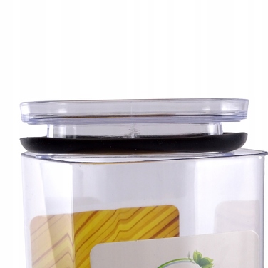 Герметичний набір пластикових контейнерів для сухих продуктів, 9 шт.
