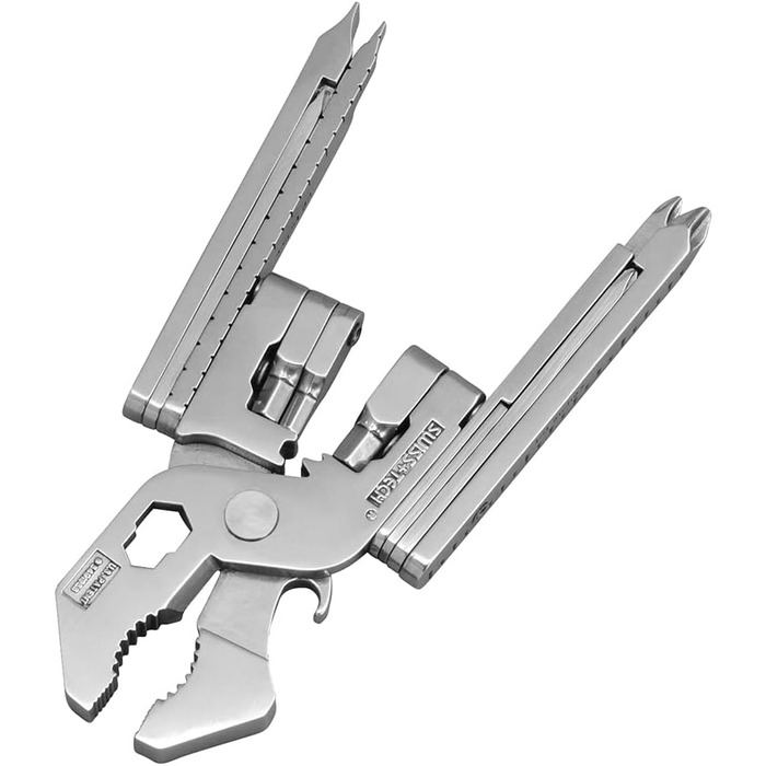 Swiss+Tech ST53130 Pocket Multi-Tool Kit (22-in-1) Tool with Wrenches, Allen Drivers (Single Pack)