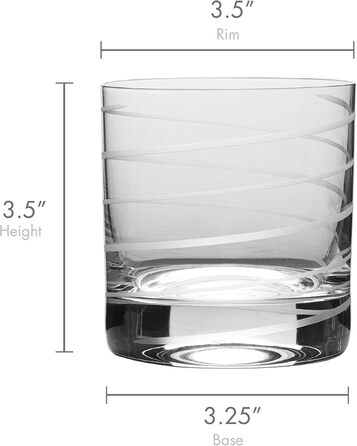 Бокали для Мартіні Mikasa Cheers, кришталь, 290 мл, набір 4 шт., сріблясті