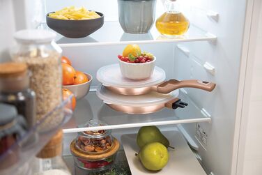 Набір сковорідок Berlinger Haus Metallic Line Rose Gold Edition (5 шт.) з знімним ручками