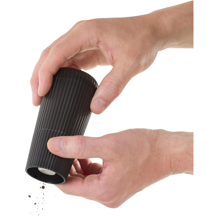 Набір для перцю та солі AdHoc MP155 Scape з керамічним млинком CeraCut®, регулювання помелу, темно-зелений та світло-зелений, у подарунковій упаковці