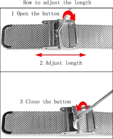 Жіночий годинник: аналоговий кварц, нержавіюча сталь, водонепроникний, сітка, ультратонкий комплект з браслетом (чорний корпус, срібний ремінець, срібний браслет)
