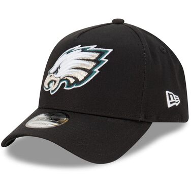 Кепка New Era NFL Philadelphia Eagles 9Forty A-Frame чорна, оригінальна бейсболка