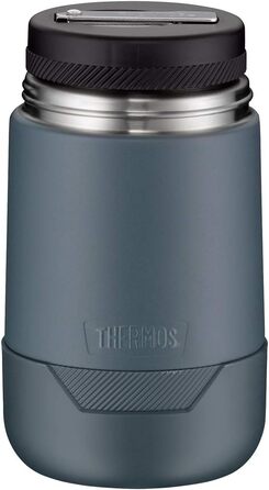 Термос King для їжі 0,47л, червоний, нержавіюча сталь, з ложкою, BPA-free