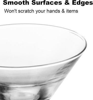 Набір з 6 келихів для мартіні, 160 мл, келихи для Cosmopolitan, набір келихів для вечірок та дому