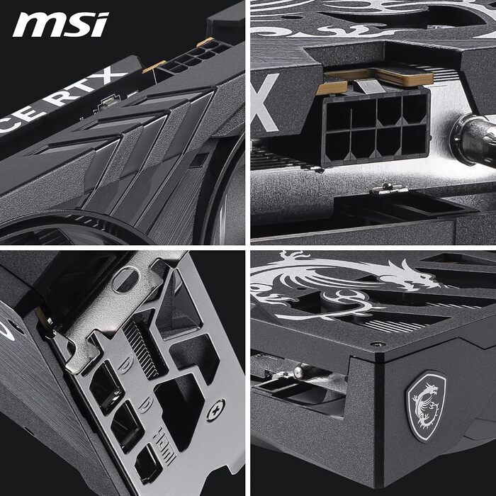 Відеокарта MSI GeForce RTX 5050 GAMING OC 8GB GDDR6, PCIe 5.0, 2602 MHz