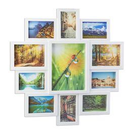 Relaxdays Photo Collage Frame - Holds 11 Photos