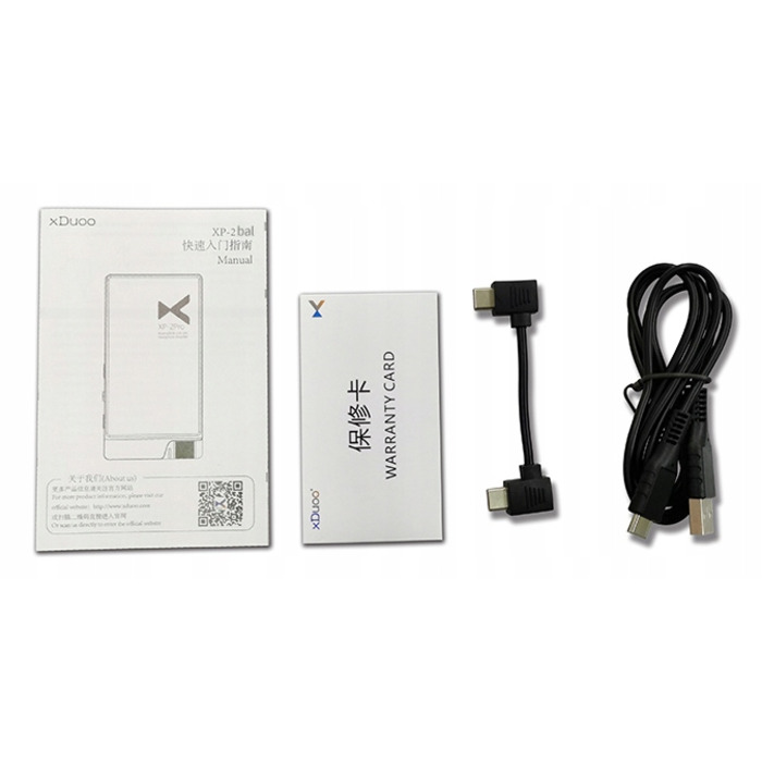 Балансний ЦАП/підсилювач XDuoo XP-2 BAL з Bluetooth 5.0 (aptX LL/HD, LDAC)