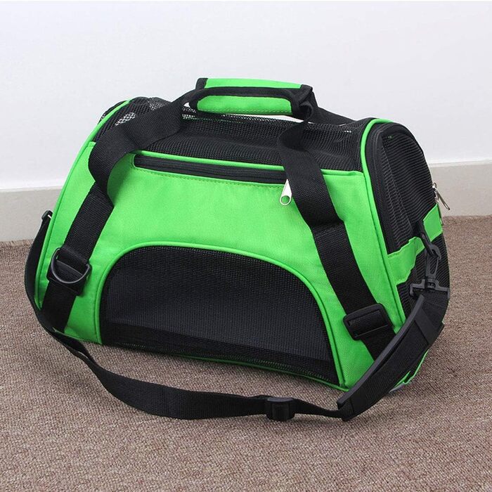 Транспортна сумка для котів та собак Levoberg: комфортна, для подорожей, розмір M (47 x 30 x 23 см)