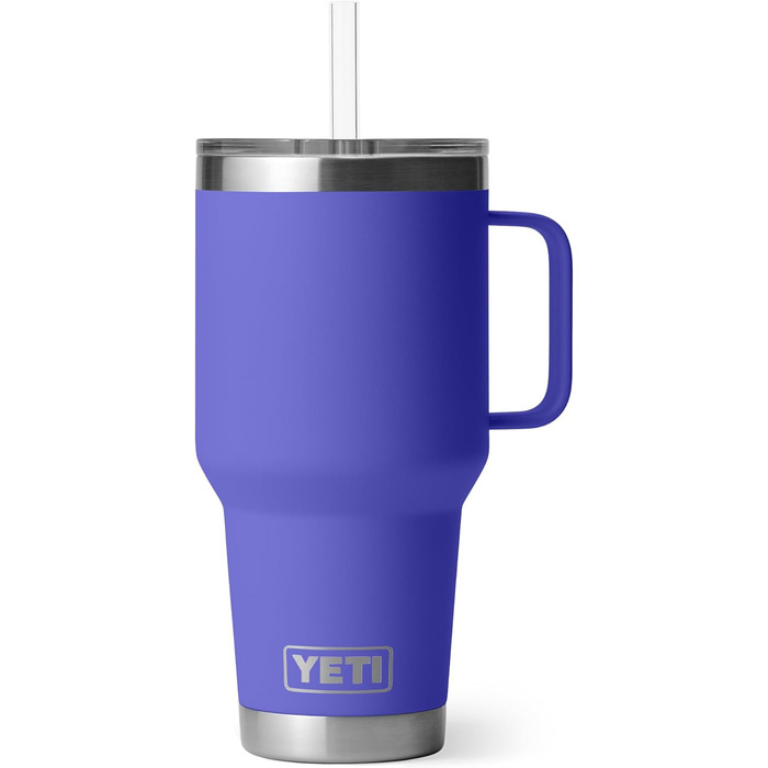 YETI Rambler 35 oz Stainless Steel Vacuum Insulated Straw Mug - Ultra Marine Violet
