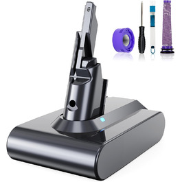 Акумулятор для пилососів Dyson DC62, DC58, DC59, DC61, DC72, DC74, SV03, SV05, SV06, SV07, SV09 (6000mAh, 2 фільтри, щітка)