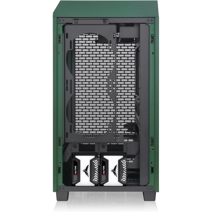 Корпус Thermaltake The Tower 200 Turquoise Mini-ITX з вертикальним кріпленням | Скло Temperate Glass | 280 мм AIO | Підтримка GPU до 380 мм | Турквіз