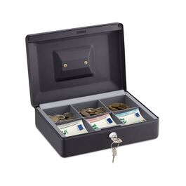 Relaxdays Cash Box with 2 Keys