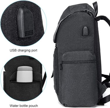 Сумка-рюкзак для камери Cwatcun: професійна, водонепроникна, для Canon, Nikon, Sony, Pentax, з відділенням для ноутбука 15.6