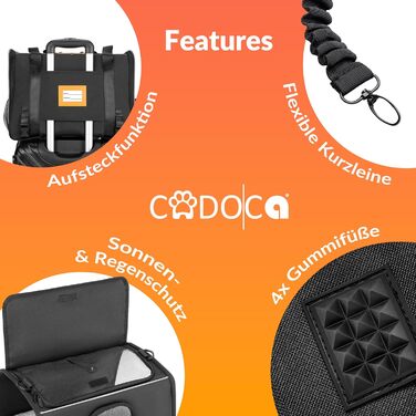 Транспортна переноска для котів до 20 кг, складна, з сонце- та водонепроникним дахом, плечовим ременем та мискою, дихаюча, комфортна, з обертовим подушкою, переноска для котів/собак, для автомобіля, колір антрацит