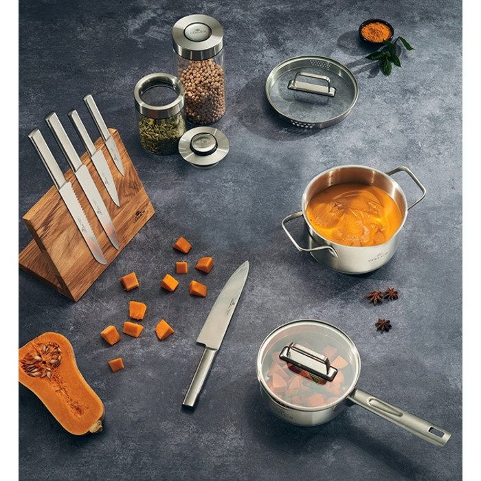 Набір каструль Gerlach Ambiente з нержавіючої сталі, 10 предметів