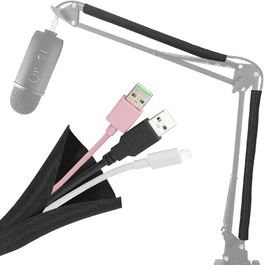 Кріплення для мікрофона FIFINE AM8, білий - Шарнірний стійкий кріплення для мікрофонів FIFINE Recording XLR/USB, AM8, YOUSHARES. Підходить для мікрофонів з адаптерами 3/8' - 5/8'.