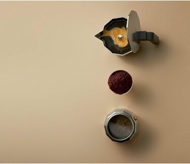 Alessi DC06/9 FM Espresso Maker, Stainless Steel, 12 cm 12 cm American
