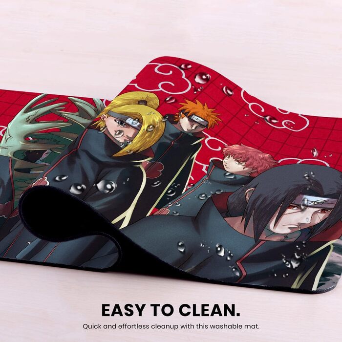 Килимок для миші Head Case Designs Naruto Shippuden Akatsuki XL (900x400 мм) для ігор, клавіатури, ПК