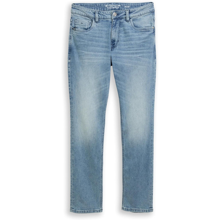 Джинси чоловічі TOM TAILOR Josh Regular Slim 34W/34L 1042684 Light Stone Blue Denim