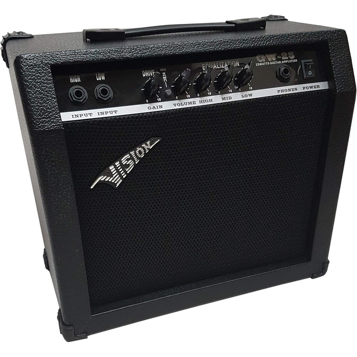 Електрогітара GW25 (білий) у комплекті з підсилювачем 45W, чохлом, ремінком, струнами та 3 медіаторами