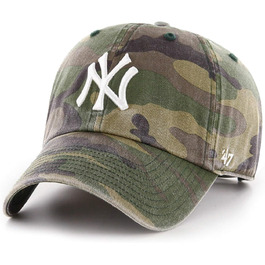 Кепка бейсболка 47 Brand New York Yankees унісекс, чорна, регульована