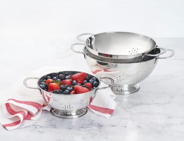 Le Creuset Set of 3 Stackable Saute Pans, Large, Stainless Steel