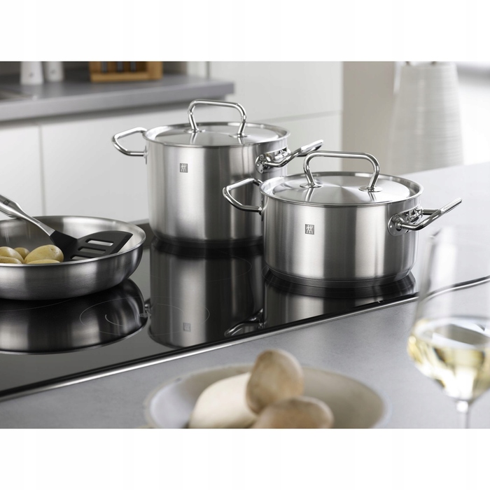 Набір каструль Zwilling Twin Classic із нержавіючої сталі, 9 предметів
