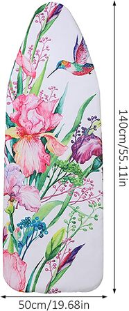 Чохол для гладильної дошки, бавовна, 140x50 см, для парогенератора, Стиль A