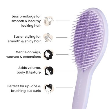 Тізер Tangle Teezer Mini - щітка для волосся, розплутування, для дітей, зручний хват, для подорожей, з гліцерином