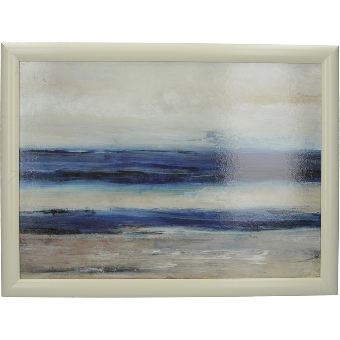 Creative Tops 'Blue Abstract' Cushioned Lap Tray, 44 x 34 cm (17