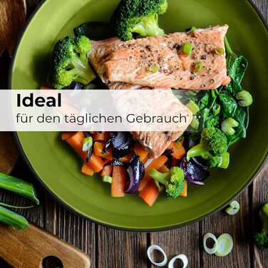 MIAMIO Набір посуду на 12 осіб / 36 предметів, керамічний сервіз, тарілки та миски - безпечний для миття в посудомийній машині та використання в мікрохвильовій печі - Колекція Le Papillon