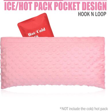 Hysterectomy Seat Belt Pillow, Hysterectomy Recovery, a Must-Have After Surgery, Belly Pillow with Ice/Heat Pack for Tummy Tuck, C-Section Recovery, Gifts, Minky Dot Coral