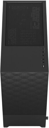 Корпус для ПК Fractal Design Pop Air Black з темним склом та сіткою Honeycomb Mesh - 3 вентилятори, ATX, чорний