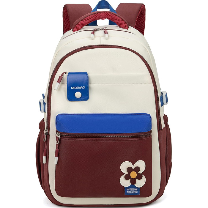 Шкільний рюкзак для дівчинки-підлітка, 2025, для старшої школи, водонепроникний, для ноутбука 15.6