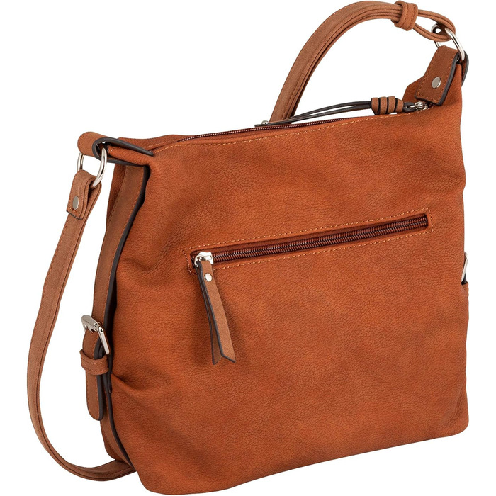 Сумка через плече TOM TAILOR Caia, середнього розміру, колір коньячний коричневий