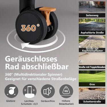 Чемодан Joyway ABS з жорсткою оболонкою, розширюваний, на 4 колесах, з TSA замком, набір 3 шт. (зелений, чорний)