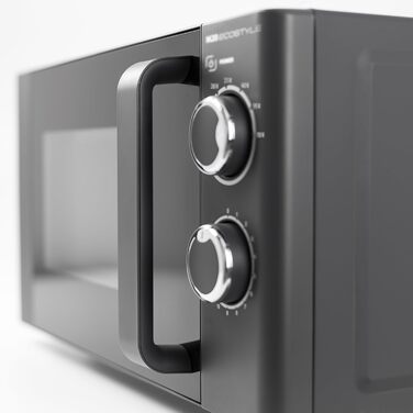 Мікрохвильова піч CASO M20 Ecostyle 20 л, 700 Вт, антрацит