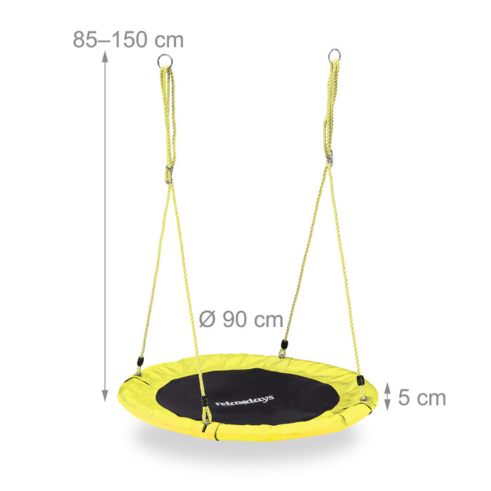 Relaxdays Bird Nest Swing 90 cm