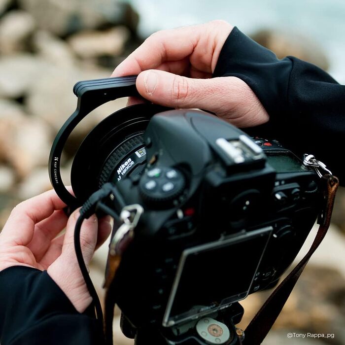 Набір фільтрів K&F Concept Nano-X: квадратний фільтр, ND1000, фільтр-утримувач, 8 адаптерних кілець