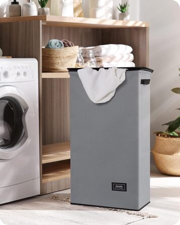 SOLEDI 100L Laundry Basket, Laundry Hamper with Lid and Laundry Bag - Large Laundry Sorter for Bathroom, Bedroom, Laundry Room, Kids' Room