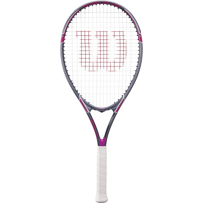 Тенісний ракетка Wilson Tour Slam для дорослих. Розмір ручки 3 - 4 3/8' зелено/чорний (Розмір ручки 2 - 4 1/4', рожевий / сірий)