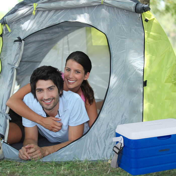 Relaxdays 10 l Cooler Box with Carrying Handle