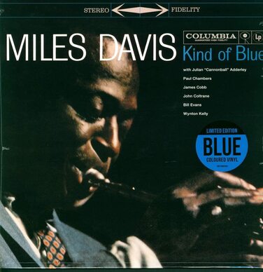 Miles Davis Kind of Blue – Вінілова платівка LP (180 г, оригінальне видання)
